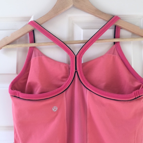 lululemon athletica Tops - LULULEMON YOGA WORKOUT 10 TANK CUTE CORAL COLOR